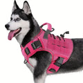 Outdoor Vest for Dogs Splash Protection Pet Adjustable Chest Harness with Handle for Medium and Large Dog Shepherds Labrador