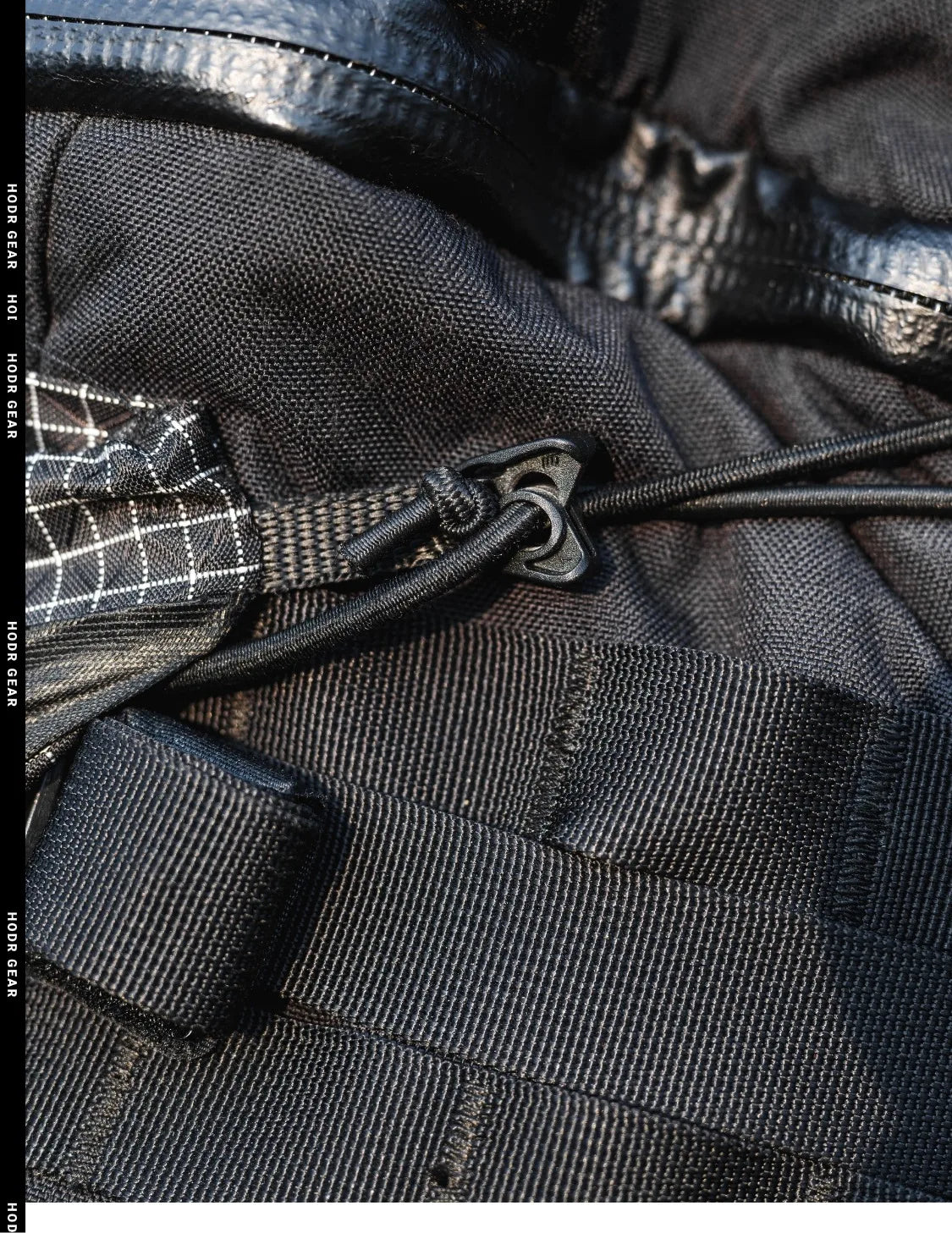 [HODRGEAR] Moudlar Kangaroo Pouch Backpack Expansion 6L Ultralight 58g Gridstop for Hiking Trekking UL Gear Beaver Tail