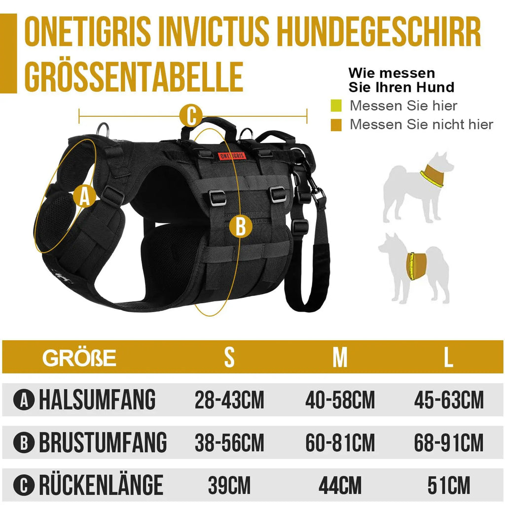 Outdoor Dog Vest Dogs Harness Tactical Train Coat Medium Large Dogs Vests Chest Strap Bungee Leash Lead Training Running