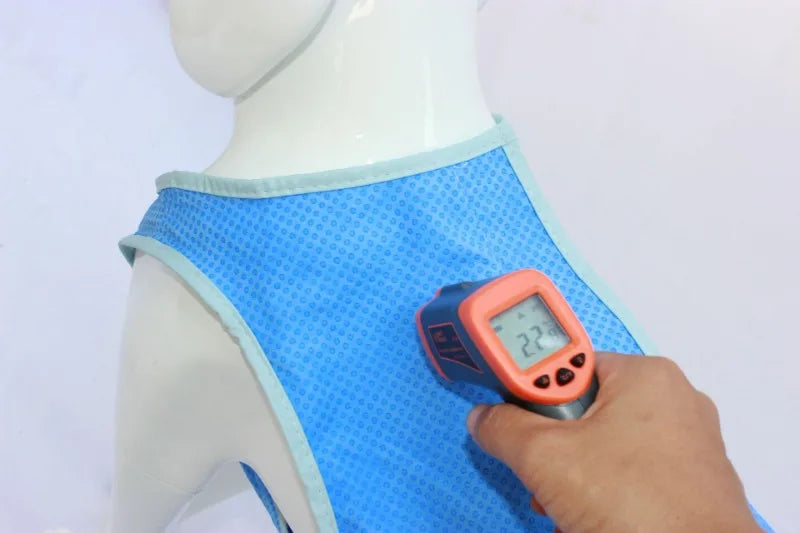 Summer Pet Dog Cooling Vest  Heat Resistant Cool Dogs Clothes Breathable Sun-proof Clothing for Small Large Dogs Outdoor Walking